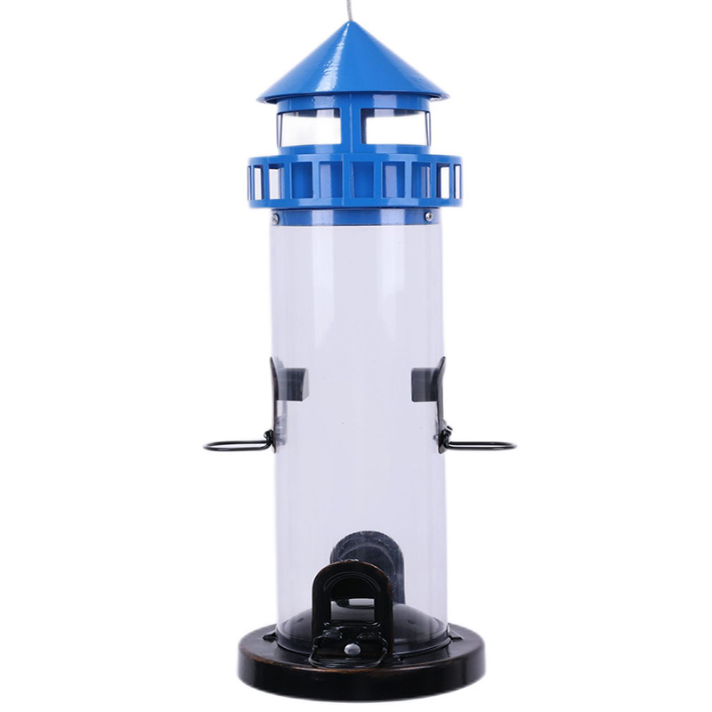 Creative Blue Castle Customized Bird Feeders For Kids Adorable